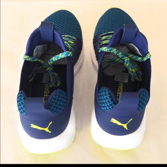 Puma Terrain Mykonos Blue and Yellow - Picture 3 of 4